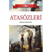 Atasözleri - Bekir Kalender - Gece Kitaplığı