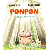 Ponpon - Minik Tavşanın Büyük Macerası - Nazlı İktu - Uçan Fil Yayınları