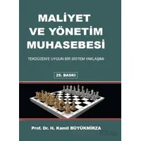 Maliyet ve Yönetim Muhasebesi - Kamil Büyükmirza - Gazi Kitabevi