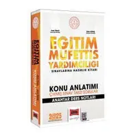 Yargı 2025 Eğitim Müfettiş Yardımcılığı Sınavlarına Hazırlık Konu Anlatımı Anahtar Ders Notları