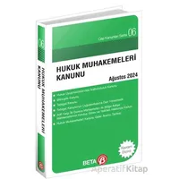 Hukuk Muhakemeleri Kanunu - Ağustos 2024 - Kolektif - Beta Yayınevi