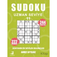 Sudoku Uzmanı Seviye 11 - Ahmet Ayyıldız - Olimpos Yayınları