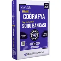 Pegem 2025 KPSS Efsane Coğrafya Çözümlü Soru Bankası