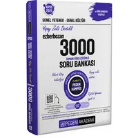 Pegem 2025 KPSS Genel Yetenek Genel Kültür Ezberbozan 3000 Çözümlü Soru Bankası