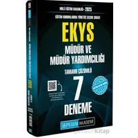 2025 Milli Eğitim Bakanlığı (EKYS) Müdür ve Müdür Yardımcılığı Tamamı Çözümlü 7 Deneme