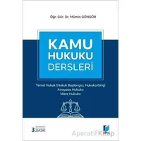 Kamu Hukuku Dersleri I - Mümin Güngör - Adalet Yayınevi
