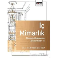 İç Mimarlık Alanında Uluslararası Araştırmalar-II