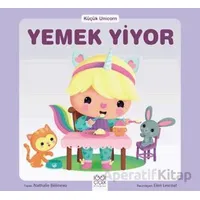 Küçük Unicorn Yemek Yiyor - Nathalie Belineau - 1001 Çiçek Kitaplar