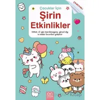 Çocuklar için Şirin Etkinlikler - Çıkartmalı - Valentina Figus - 1001 Çiçek Kitaplar