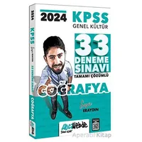 HocaWebde Yayınları 2025 KPSS GK Coğrafya Tamamı Çözümlü 33 Deneme Sınavı