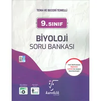 9.Sınıf Biyoloji Soru Bankası 2025 Karekök Yayınları
