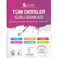 5.Sınıf Tüm Dersler Soru Bankası Karekök Yayınları