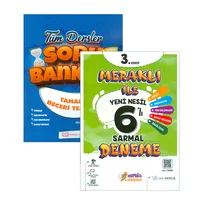3.Sınıf 6lı Sarmal Deneme + Tüm Dersler Soru Bankası