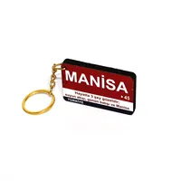 Manisa (45) Ahşap Anahtarlık