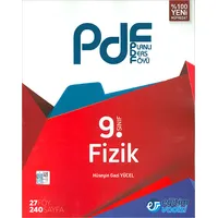 Eğitim Vadisi 9.Sınıf Fizik PDF Planlı Ders Föyü eski müfredat