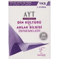 AYT Din Kültürü ve Ahlak Bilgisi Denemeleri Karekök Yayınları