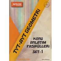 Kartezyen TYT AYT Geometri Konu Anlatım Fasikülleri Set 1 Turuncu Seri 2018-2019