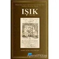 Mısır’daki İngiliz Osmanlı Esir Kampından Maziye Bugüne Yarına Işık (1919-1920)