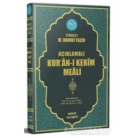 Açıklamalı Kuran-ı Kerim Meali (Orta Boy) - Elmalılı Muhammed Hamdi Yazır - Huzur Yayınevi
