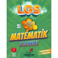 8.Sınıf LGS Matematik 5li Deneme Sınavı Kondisyon Yayınları