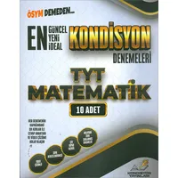 TYT Matematik 10 lu Deneme Kondisyon Yayınları