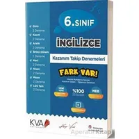 6. Sınıf İngilizce Fark Var Kazanım Takip Denemeleri Koray Varol Akademi