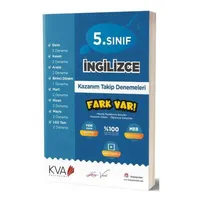 5. Sınıf İngilizce Fark Var Kazanım Takip Denemeleri Koray Varol 2024 öncesi müfredat