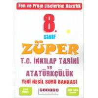 8.Sınıf Züper T.C. İnkılap Tarihi Soru Bankası Platon Yayıncılık