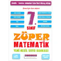 7. Sınıf Züper Matematik Yeni Nesil Soru Bankası - Platon Yayıncılık
