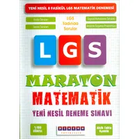 8. Sınıf LGS Matematik 8 li Maraton Denemeler Platon Yayıncılık