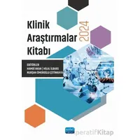 Klinik Araştırmalar Kitabı-2024 - Kolektif - Nobel Akademik Yayıncılık