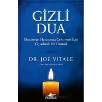 Gizli Dua - Joe Vitale - Pegasus Yayınları