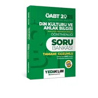 Yediiklim 2025 Din Kültürü Ve Ahlak Bilgisi Öğretmenliği Çözümlü Soru Bankası