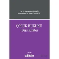 Çocuk Hukuku (Ders Kitabı) - Ahmet Cemal Ruhi - On İki Levha Yayınları