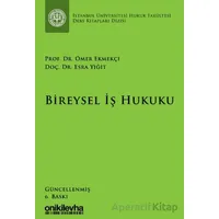 Bireysel İş Hukuku İstanbul Üniversitesi Hukuk Fakültesi Ders Kitapları Dizisi