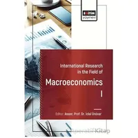 International Research in the Field of Macroeconomics I