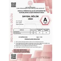 2024 LGS Tıpkıbasım Sayısal Bölüm A Kitapçık Türü - Kolektif - Evrensel İletişim Yayınları
