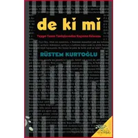 De Ki Mi - Rüstem Kurtoğlu - h2o Kitap