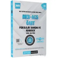 2025 MEB-AGS-ÖABT Psikolojik Danışma ve Rehberlik Konu Anlatımlı