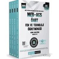 2025 MEB-AGS-ÖABT Fen Bilimleri Öğretmenliği Konu Anlatımlı (4 Kitap)