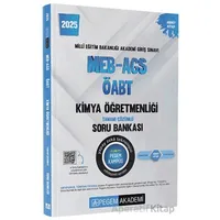2025 MEB-AGS-ÖABT Kimya Öğretmenliği Tamamı Çözümlü Soru Bankası