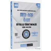 2025 MEB-AGS-ÖABT Biyoloji Öğretmenliği Konu Anlatımlı - Kolektif - Pegem Akademi Yayıncılık