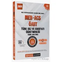2025 MEB-AGS-ÖABT Türk Dili ve Edebiyatı Öğretmenliği Konu Anlatımlı