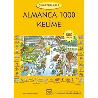 Çıkartmalarla Almanca 1000 Kelime - Heather Amery - 1001 Çiçek Kitaplar