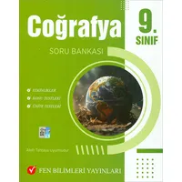 9.Sınıf Coğrafya Soru Bankası 2025 Fen Bilimleri Yayınları