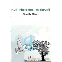 Basit Bir Demokrasi Örneği - Semih Altun - Sidar Yayınları