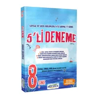 Okyanus 8.Sınıf 5li Deneme (5 Sayısal - 5 Sözel) KAMPANYALI