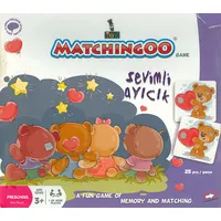 Sevimli Ayıcık Eşleştirme Kartları Matchingoo