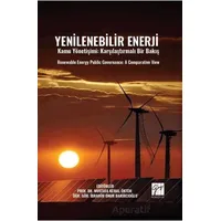 Yenilenebilir Enerji Kamu Yönetişimi: Karşılaştırmalı Bir Bakış Renewable Energy Publıc Governance: