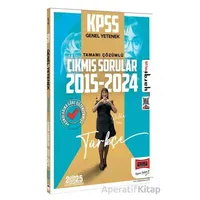 Yargı Yayınları 2025 KPSS 2015-2024 Türkçe Konularına Göre Düzenlenmiş Tamamı Çözümlü Çıkmış Sorular